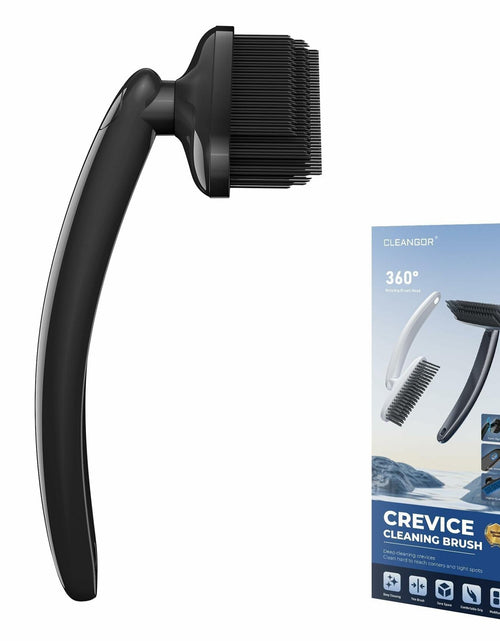 Load image into Gallery viewer, Cleangor Rotatebrush Rotating Crevice Cleaning Brush Black 1 Count
