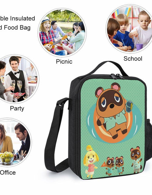 Load image into Gallery viewer, BAHELS 3PC Backpack Insulated Lunch Bag Pencil Case Youth Teens Wednes-1
