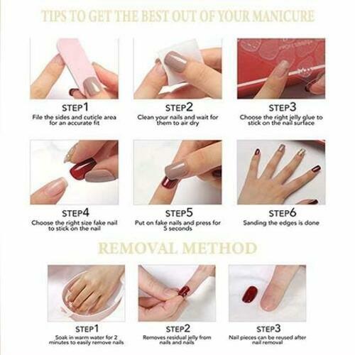 Load image into Gallery viewer, Gifiky Acrylic Press On False Nails Short Almond Nude 24Pcs
