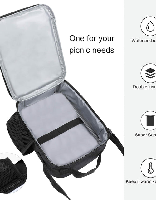 Load image into Gallery viewer, BAHELS 3PC Backpack Insulated Lunch Bag Pencil Case Youth Teens Wednes-1
