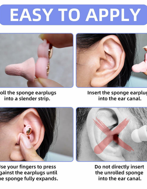 Load image into Gallery viewer, CLOZIAS Noise Cancelling Soft Foam Ear Plugs Green Hearing Protection
