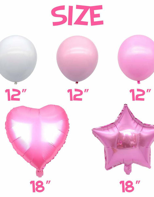 Load image into Gallery viewer, 16pcs Girl Party Balloons Birthday Decorations Supplies Party Favors
