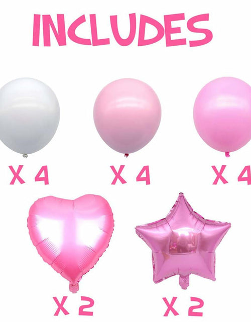 Load image into Gallery viewer, 16pcs Girl Party Balloons Birthday Decorations Supplies Party Favors

