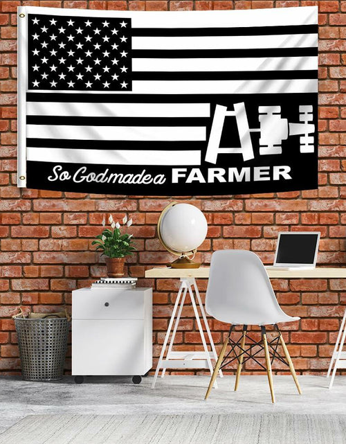 Load image into Gallery viewer, Arbinger Farmer Flag 3x5ft Double Sided Polyester Blend Banner
