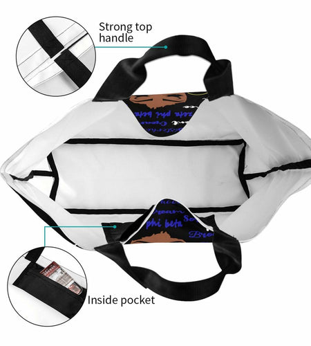 Generic Zeta 1920 Tote Bag Foldable Canvas Travel Shopping Storage Bag One Size