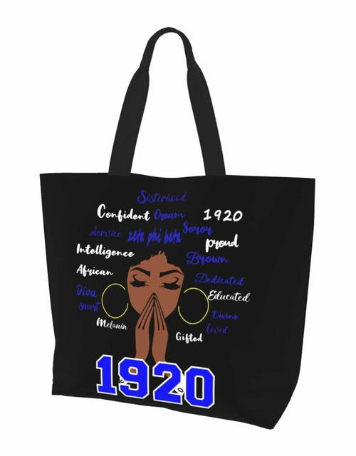 Load image into Gallery viewer, Generic Zeta 1920 Tote Bag Foldable Canvas Travel Shopping Storage Bag One Size
