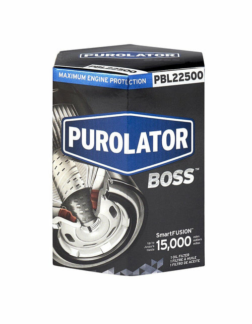 Load image into Gallery viewer, PurolatorBOSS Maximum Engine Protection Spin On Oil Filter GM Ford Compatible
