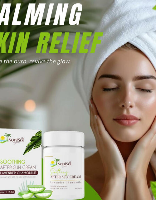 Load image into Gallery viewer, NoniSol Organics After Sun Cream 4oz with Noni Seed Oil Aloe Vera Coconut
