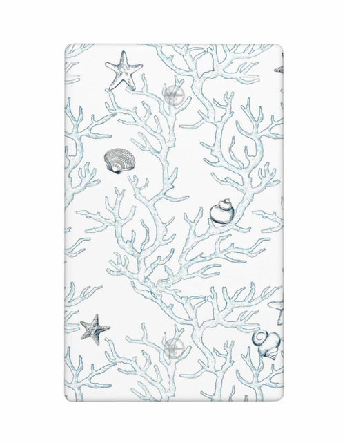 Load image into Gallery viewer, romyessen Ocean Coral Light Switch Cover Decorative Wall Plate Standard Size
