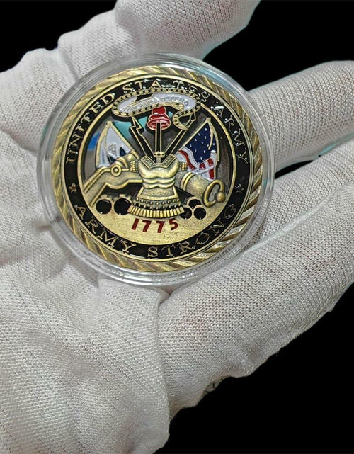 Load image into Gallery viewer, Army Air Force 1775 Bronze Challenge Coin Military Honor Collectible
