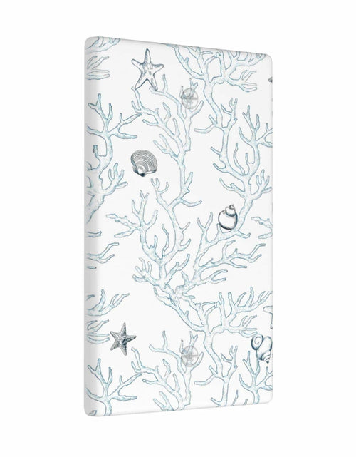 Load image into Gallery viewer, romyessen Ocean Coral Light Switch Cover Decorative Wall Plate Standard Size
