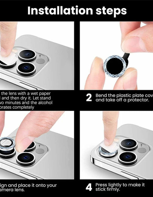 Load image into Gallery viewer, Generic Glow in The Dark iPhone 16 Plus Camera Lens Protector White
