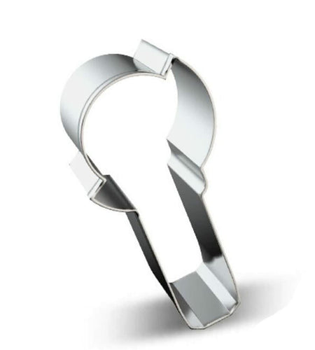 WJSYSHOP Angle Grinder Shape Cookie Cutter Stainless Steel Silver
