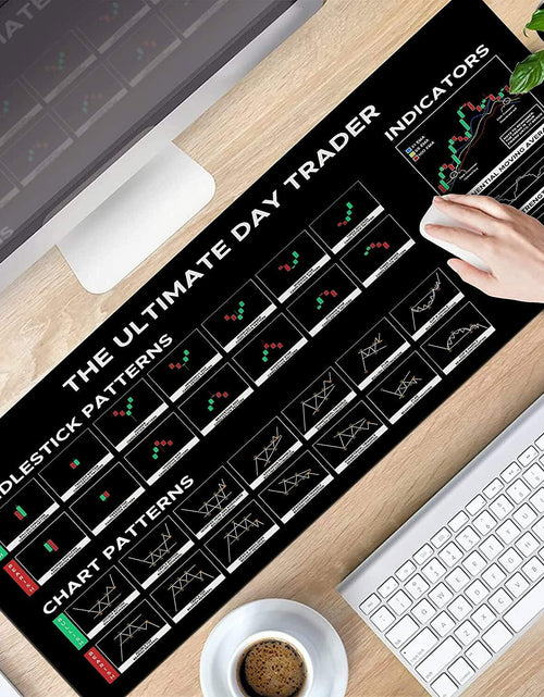 Load image into Gallery viewer, Designfullprint Stock Market Day Trader Crypto Investor Mouse Mat Large Cloth 2
