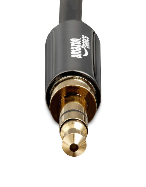 Load image into Gallery viewer, [Like New] Amazon Basics 3.5mm Auxiliary Audio Cable Gold-Plated Plugs 8ft Black

