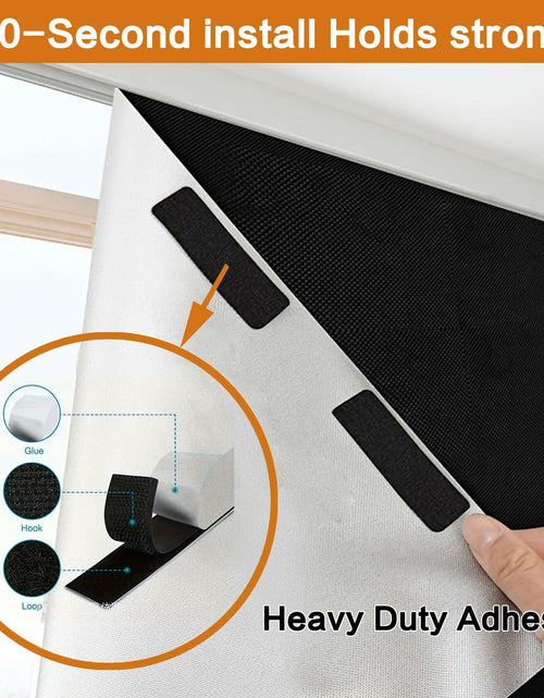 Load image into Gallery viewer, Glidea Portable Blackout Curtain No Drilling Reusable Shade for Bedroom Travel

