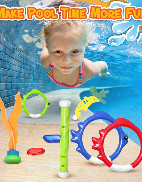 Load image into Gallery viewer, [Like New] Chuchik 30 Pcs Multicolor Diving Toys for Kids Ages 4-12 with Storage Bag
