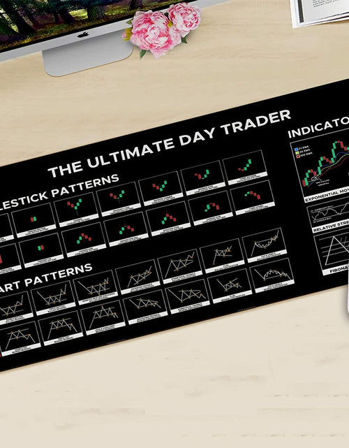 Load image into Gallery viewer, Designfullprint Stock Market Day Trader Crypto Investor Mouse Mat Large Cloth 2
