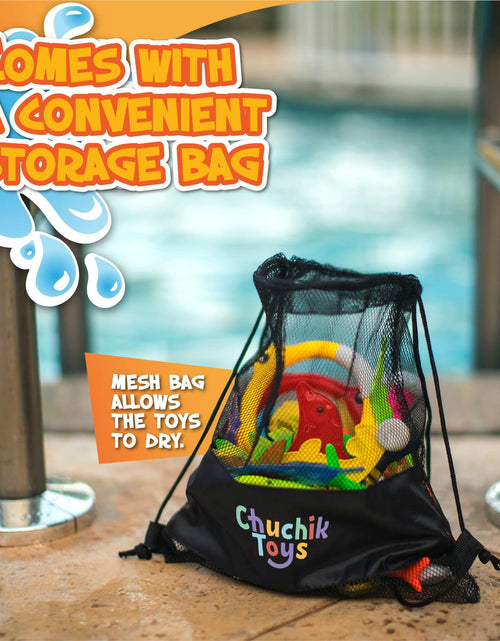 Load image into Gallery viewer, [Like New] Chuchik 30 Pcs Multicolor Diving Toys for Kids Ages 4-12 with Storage Bag

