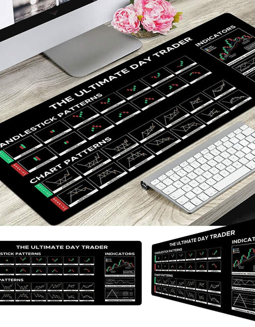 Load image into Gallery viewer, Designfullprint Stock Market Day Trader Crypto Investor Mouse Mat Large Cloth 2
