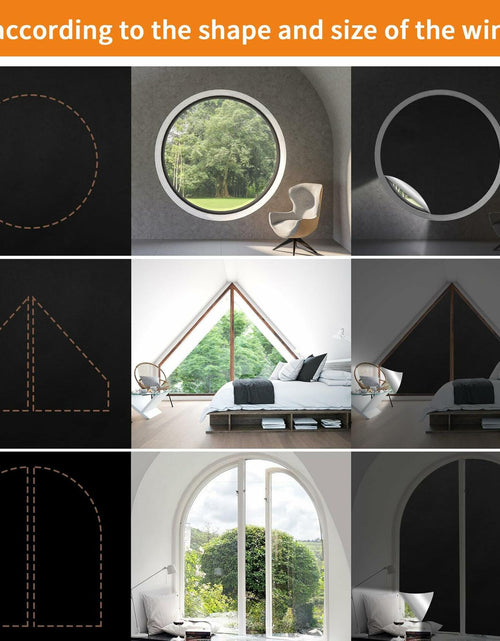 Load image into Gallery viewer, Glidea Portable Blackout Curtain No Drilling Reusable Shade for Bedroom Travel
