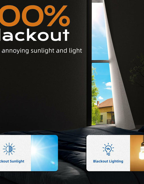 Load image into Gallery viewer, Glidea Portable Blackout Curtain No Drilling Reusable Shade for Bedroom Travel
