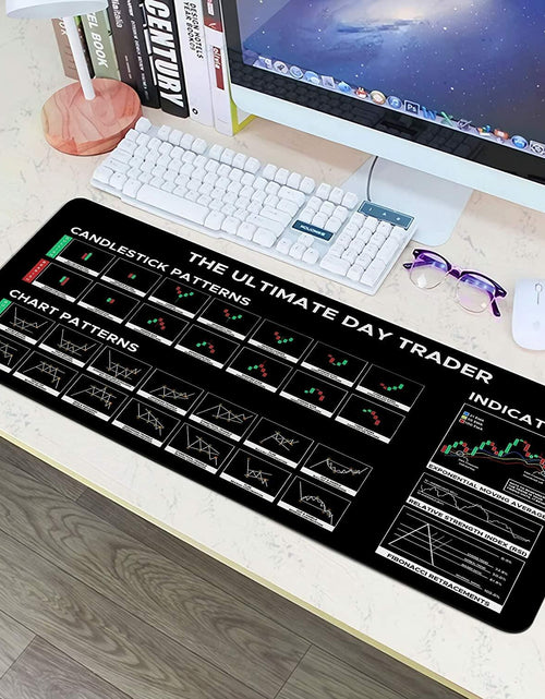 Load image into Gallery viewer, Designfullprint Stock Market Day Trader Crypto Investor Mouse Mat Large Cloth 2
