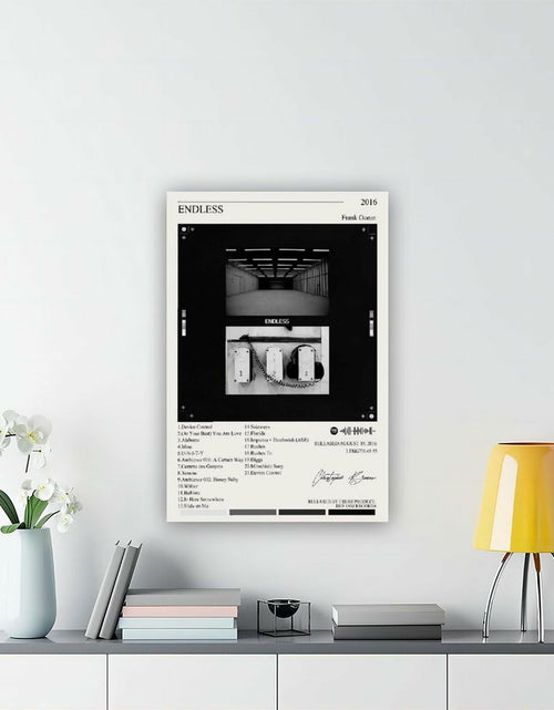 Load image into Gallery viewer, Nomzie Frank Ocean Endless Album Cover Poster Wall Art 12x18in
