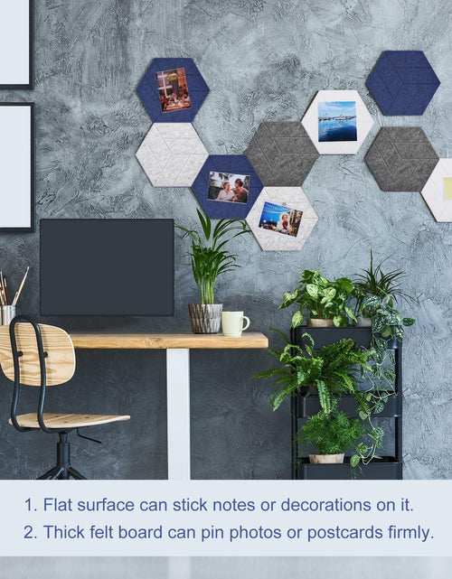 Load image into Gallery viewer, PATIKIL 12 Pack Acoustic Panels 12"x10" Self Adhesive Soundproof Wall Tiles
