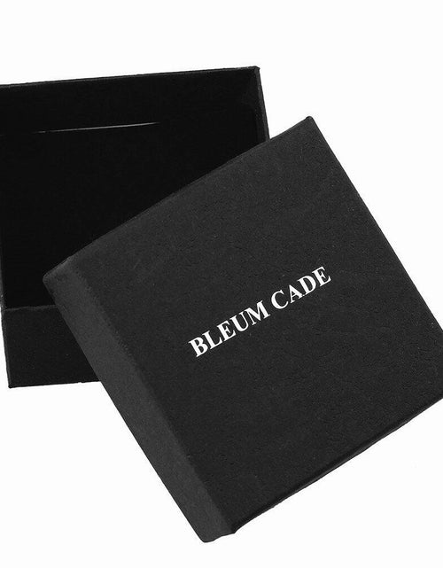 Load image into Gallery viewer, BLEUM CADE Black Agate Stone Necklace Double Pentagram Pendant
