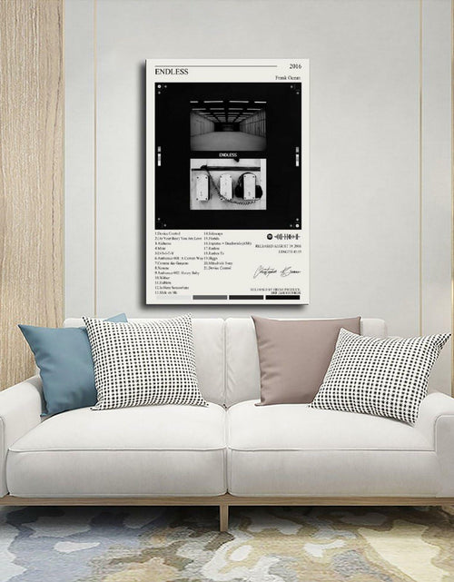 Load image into Gallery viewer, Nomzie Frank Ocean Endless Album Cover Poster Wall Art 12x18in
