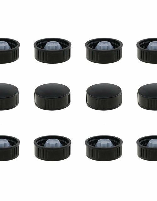 Load image into Gallery viewer, ZZHXSM 12PCS 28mm Bakelite Phenolic Resin Sealing Screw Caps Black
