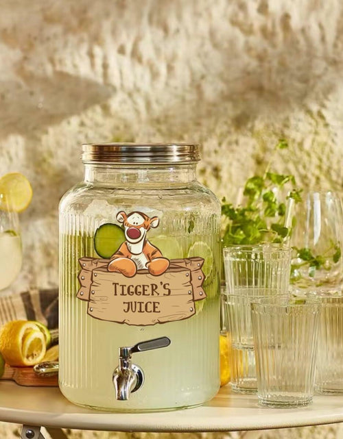 Load image into Gallery viewer, HOTIMO Pooh Drink Label Stickers Yellow
