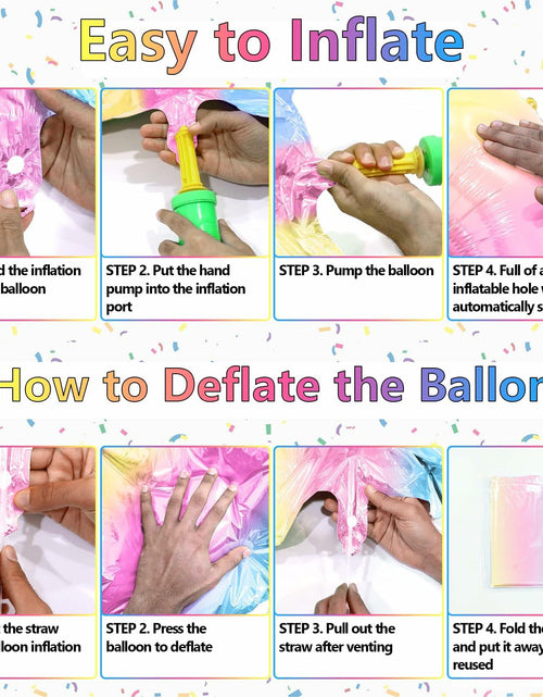 Load image into Gallery viewer, SINBEE Mermaid Foil Number Balloon 40in #9 Birthday Decoration Girls
