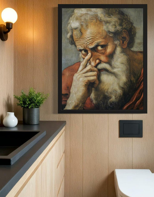Load image into Gallery viewer, Aj decor Michelangelo Bathroom Wall Art Print Poster 8x10 Unframed
