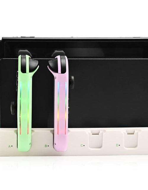 Load image into Gallery viewer, SWTOTK Upgraded Switch Controller Charging Dock for OLED/Lite, 4 Joypads Black
