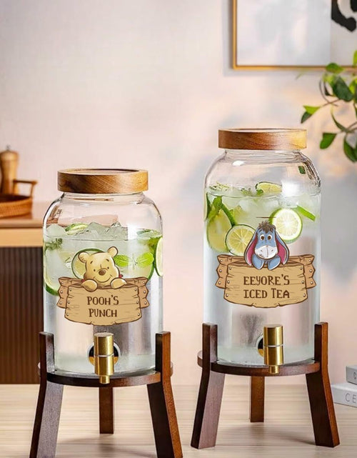 Load image into Gallery viewer, HOTIMO Pooh Drink Label Stickers Yellow
