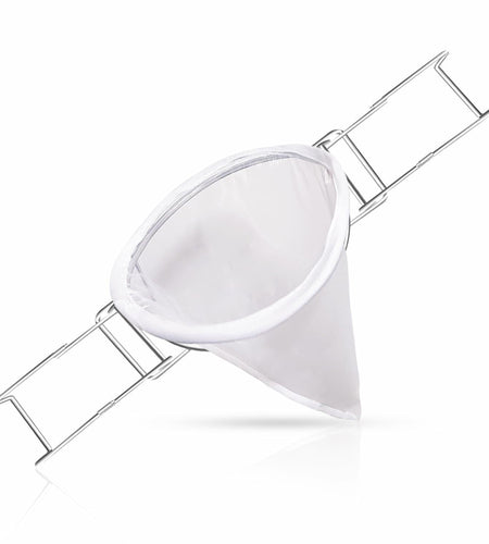 Aageme Versatile 8.7-Inch Oil & Syrup Filter Silver Adjustable Stand 3 Screens