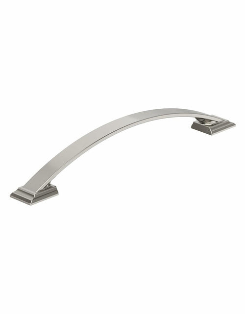 Load image into Gallery viewer, Amerock Candler Satin Nickel Cabinet Pull 7-9/16in Center-to-Center BP29350G10
