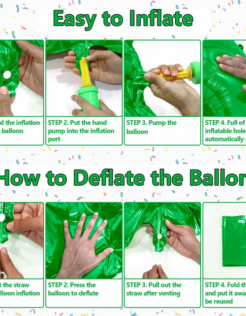 Load image into Gallery viewer, SINBEE 40 Inch Dark Green Number 2 Mylar Foil Balloon Party Decoration
