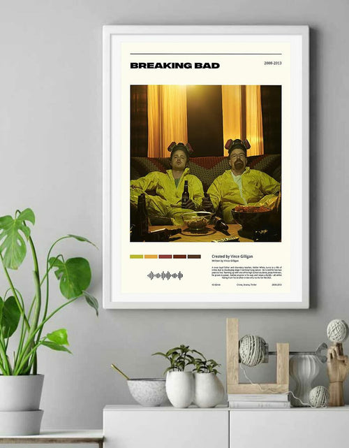 Load image into Gallery viewer, Meitux Breaking Bad Canvas Wall Art Poster 12x18in Unframed Movie Decor
