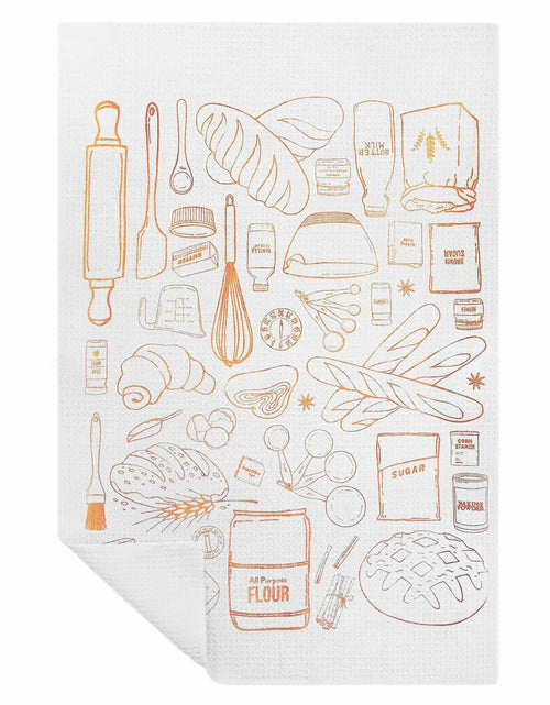 Load image into Gallery viewer, XUNLURY Baking Kitchen Towels Tea Towels Color-04 16x24 Inch
