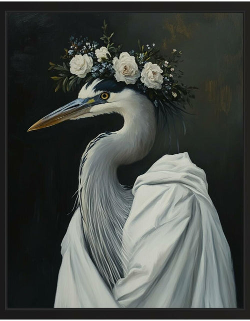 Load image into Gallery viewer, aj decor Blue Heron Wall Art Print Poster 8x10 inches Blue Heron Unframed
