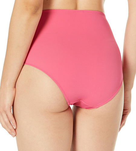 Amazon Essentials Women's High Waist Swim Bottom Hot Pink Size S