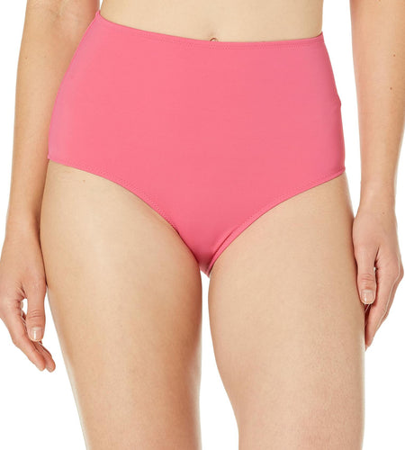 Amazon Essentials Women's High Waist Swim Bottom Hot Pink Size S