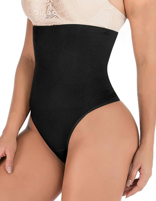 Load image into Gallery viewer, Hioffer Women Waist Cincher Girdle Tummy Slimmer Sexy Nude Lace Thong XL-XXL
