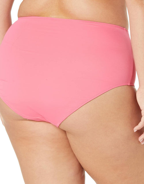 Load image into Gallery viewer, Amazon Essentials Women's High Waist Swim Bottom Hot Pink Size S
