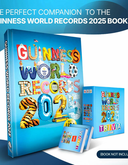 Load image into Gallery viewer, Game That Song 2025 World Records Trivia Game Official Guinness Edition
