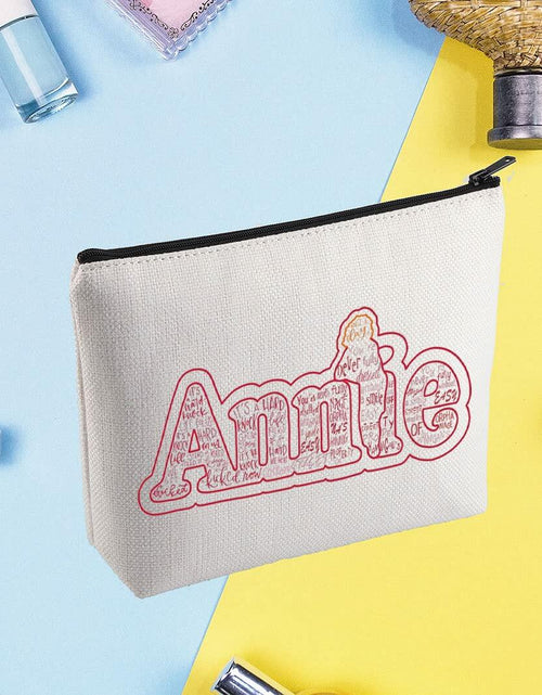 Load image into Gallery viewer, G2TUP You're Never Fully Dressed Without a Smile Makeup Bag Travel Toiletry Bag
