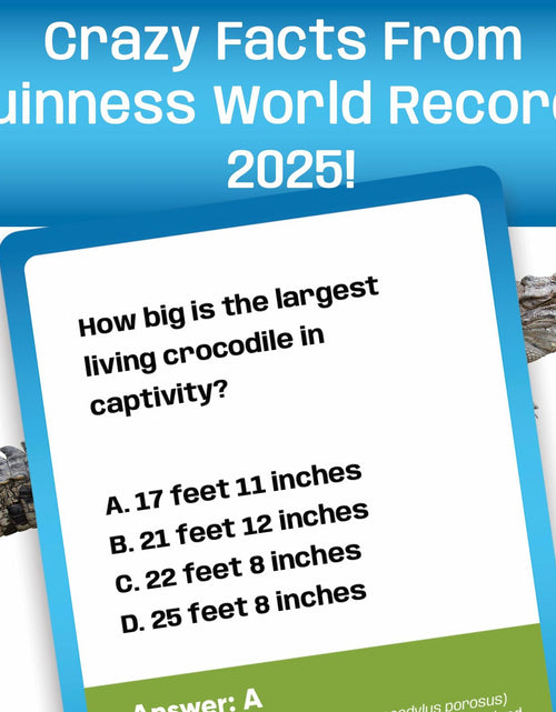 Load image into Gallery viewer, Game That Song 2025 World Records Trivia Game Official Guinness Edition
